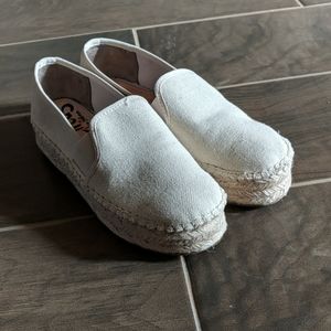 Sam Edelman slip on canvas shoe